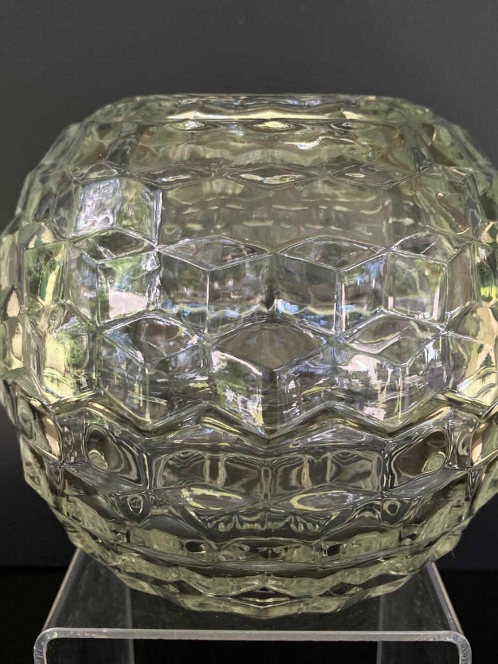 Homco Clear Round Cubist Fairy Lamp - 2 pieces